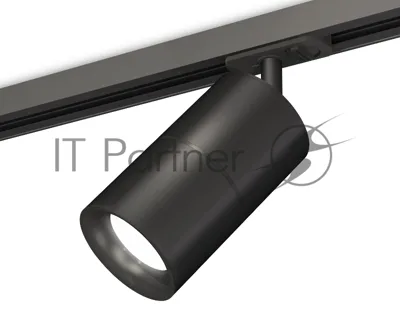 Светильник Ambrella light XT7402021 SBK/PBK черный песок/черный полированный MR16 GU5.3 (A2537, C7402, A2071, C7402, N7011)