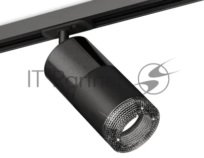 Светильник Ambrella light XT7402051 SBK/DCH/BK черный песок/черный хром/тонированный MR16 GU5.3