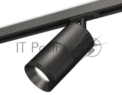 Светильник Ambrella light XT7402050 SBK/DCH/PBK черный песок/черный хром/черный полированный MR16 GU5.3