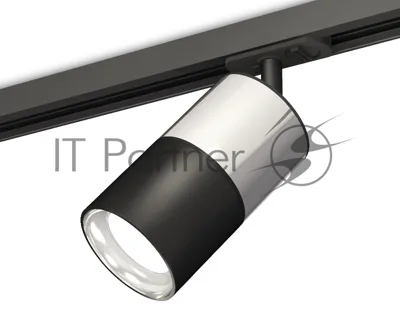 Светильник Ambrella light XT7402070 SBK/PSL/PBK черный песок/серебро полированное/черный полированный MR16 GU5.3