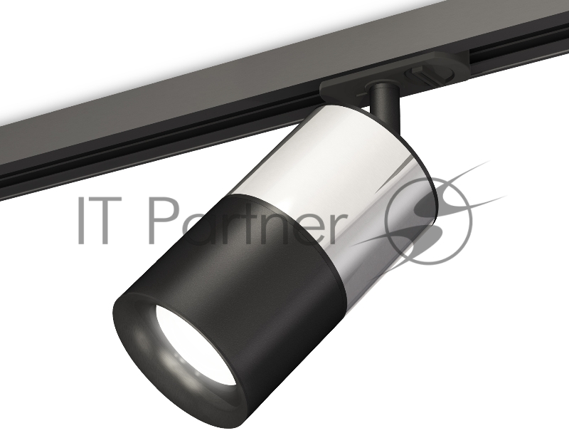 Светильник Ambrella light XT7402072 SBK/PSL/PBK черный песок/серебро полированное/черный полированный MR16 GU5.3