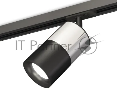 Светильник Ambrella light XT7402072 SBK/PSL/PBK черный песок/серебро полированное/черный полированный MR16 GU5.3