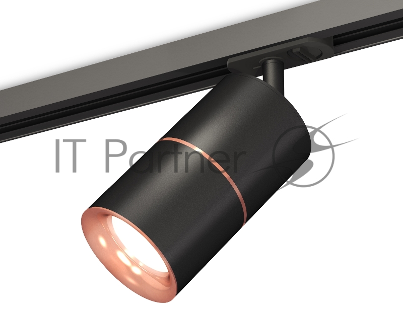 Светильник Ambrella light XT7402041 SBK/PPG черный песок/золото розовое полированное MR16 GU5.3