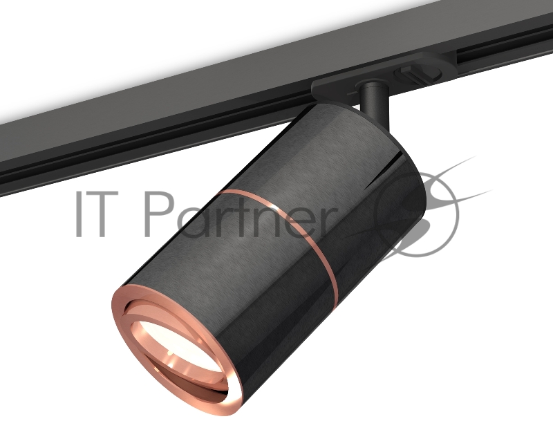 Светильник Ambrella light XT7403001 DCH/PPG/SBK черный хром/золото розовое полированное/черный песок MR16 GU5.3