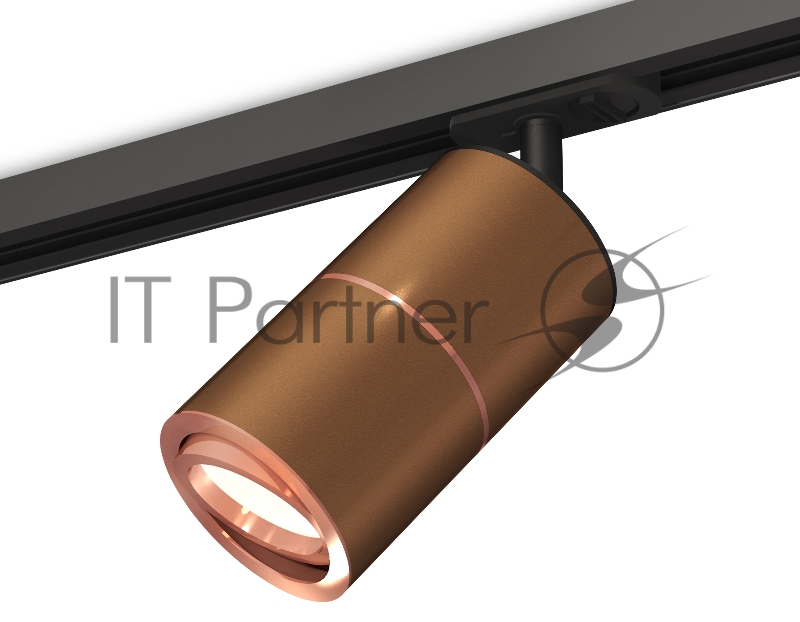 Светильник Ambrella light XT7404004 SCF/PPG/SBK кофе песок/золото розовое полированное/черный песок MR16 GU5.3
