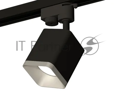 Светильник Ambrella light XT7813002 SBK/SSL черный песок/серебро песок MR16 GU5.3 (A2521, C7813, N7703)