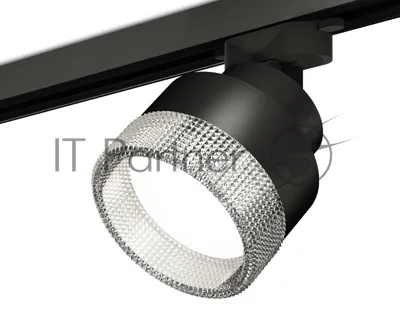 Светильник Ambrella light XT8102040 SBK/CL черный песок/прозрачный GX53 (A2526, A2106, C8102, N8480)