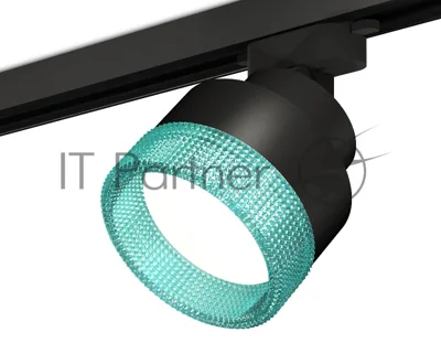 Светильник Ambrella light XT8102043 SBK/BL черный песок/голубой GX53 (A2526, A2106, C8102, N8488)