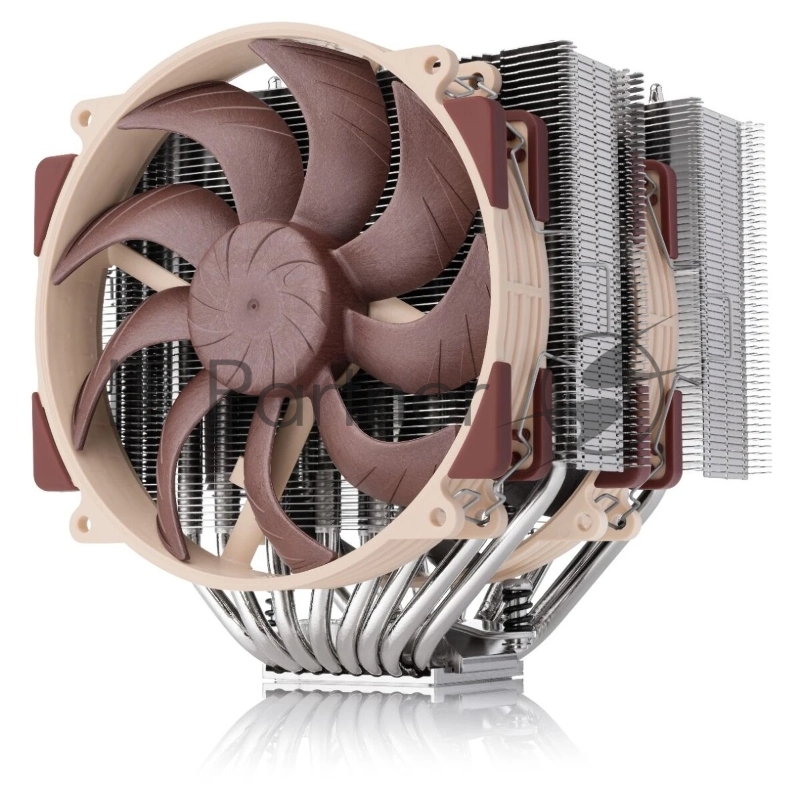 Кулер для процессора Noctua NH-D15 G2 HBC, 2x140 мм, медь, 1500 об/мин, 24.8 дБ, 4 pin PWM, высота 168 мм
