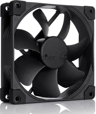 Вентилятор корпусной Noctua NF-A9 PWM chromax черный, 92 мм, 0-2000 об/мин, 16.3-22.8 дБ, 4 pin PWM, без подсветки