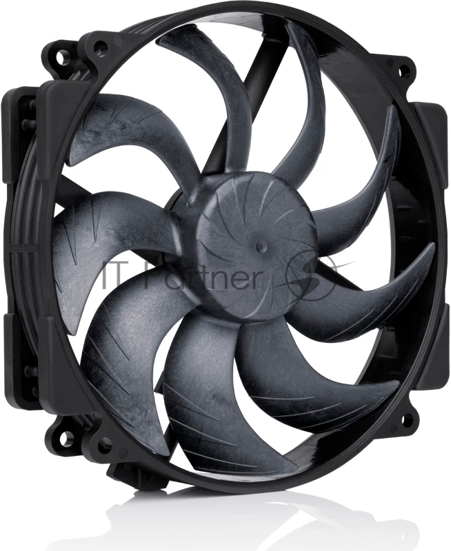 Вентилятор корпусной Noctua NF-A14x25r G2 PWM chromax.black, 140 мм, 1500 об/мин, 22.8 дБ, 4-pin PWM, без подсветки, черный