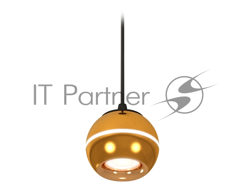Светильник Ambrella XP1105001 PYG/SBK золото желтое полированное/черный песок MR16 GU5.3 LED 3W 4200K(A2302,C1105,N7014)