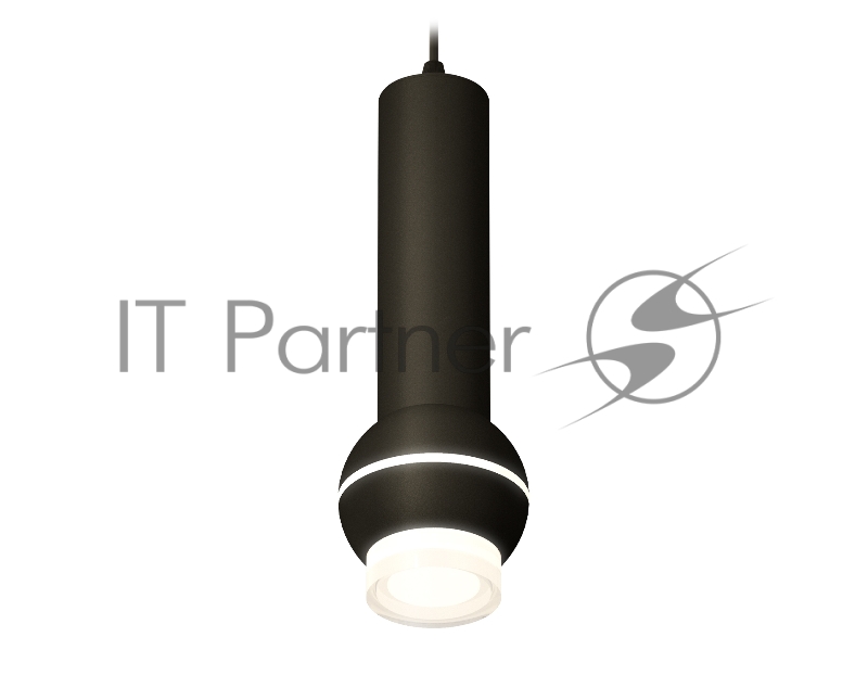 Светильник Ambrella XP1102010 SBK/FR/CL черный песок/белый матовый/прозрачный MR16 GU5.3 LED 3W 4200K