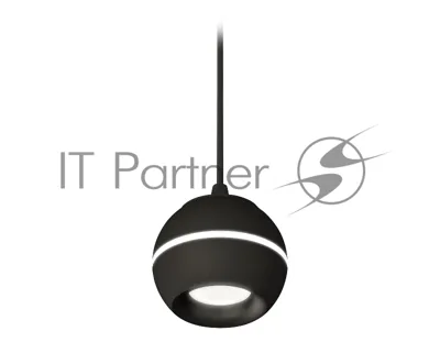 Светильник Ambrella XP1102001 SBK/PBK черный песок/черный полированный MR16 GU5.3 LED 3W 4200K (A2302, C1102, N7011)