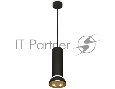 Светильник Ambrella Light XP8192101 SBK/PYG/CL черный песок/золото желтое полированное/прозрачный GX53 (A2333, C8192, N8145)