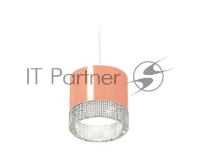 Светильник Ambrella Light XP8122030 PPG/CL/SWH золото розовое полированное/прозрачный/белый песок GX53 (A2331, C8122, N8480)