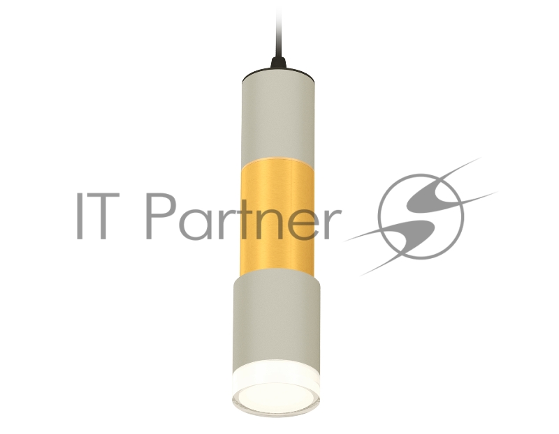 Светильник Ambrella Light XP7423042 SGR/PYG/CL серый песок/золото желтое полированное/прозрачный MR16 GU5.3