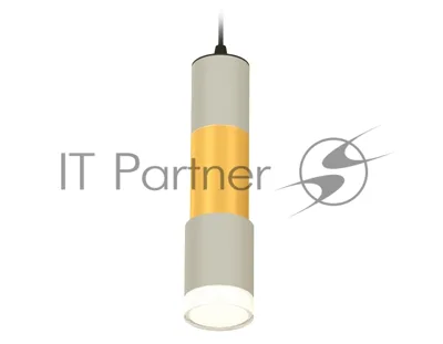 Светильник Ambrella Light XP7423042 SGR/PYG/CL серый песок/золото желтое полированное/прозрачный MR16 GU5.3