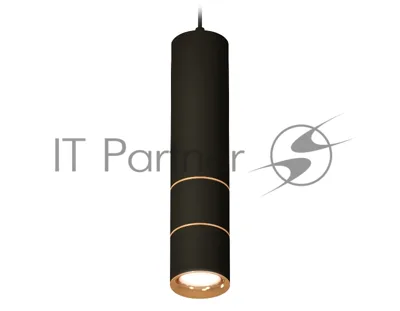 Светильник Ambrella Light XP7402080 SBK/PYG черный песок/золото желтое полированное MR16 GU5.3