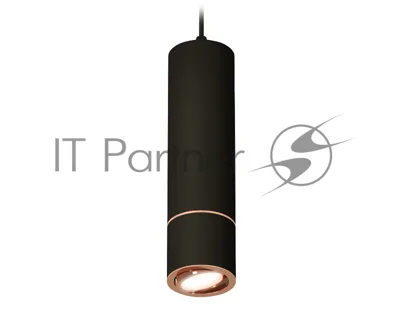 Светильник Ambrella Light XP7402055 SBK/PPG черный песок/золото розовое полированное MR16 GU5.3