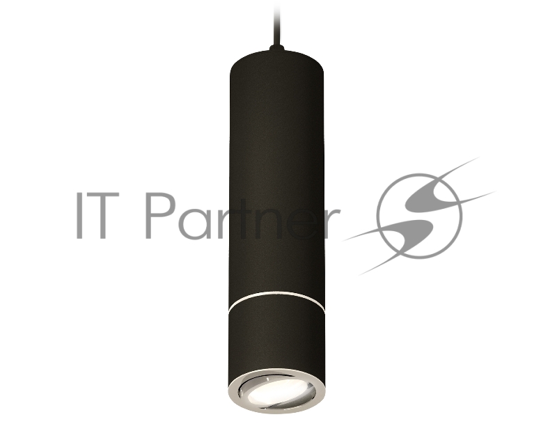 Светильник Ambrella Light XP7402040 SBK/PSL черный песок/серебро полированное MR16 GU5.3 (A2311, C7456, A2070, C7402, N7003)