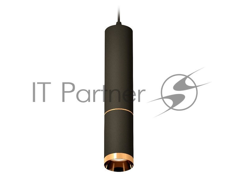 Светильник Ambrella Light XP6323020 SBK/PYG черный песок/золото желтое полированное MR16 GU5.3