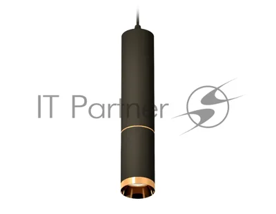Светильник Ambrella Light XP6323020 SBK/PYG черный песок/золото желтое полированное MR16 GU5.3