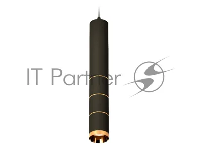 Светильник Ambrella Light XP6302050 SBK/PYG черный песок/золото желтое полированное MR16 GU5.3