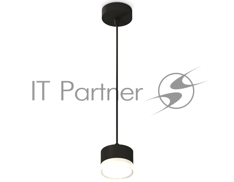 Светильник Ambrella Light XP8111025 SBK/FR/CL черный песок/белый матовый/прозрачный GX53 (A2333, С8111, N8399)