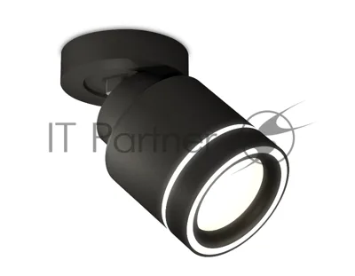Светильник Ambrella Light XM8111003 SBK/FR черный песок/белый матовый GX53 (A2229, A2106, C8111, N8434)