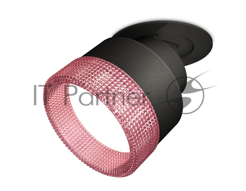 Светильник Ambrella Light XM8102542 SBK/PI черный песок/розовый GX53 (A2242, A2106, C8102, N8486)