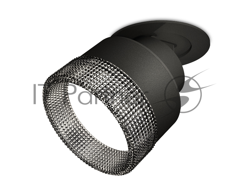 Светильник Ambrella Light XM8102541 SBK/BK черный песок/тонированный GX53 (A2242, A2106, C8102, N8484)