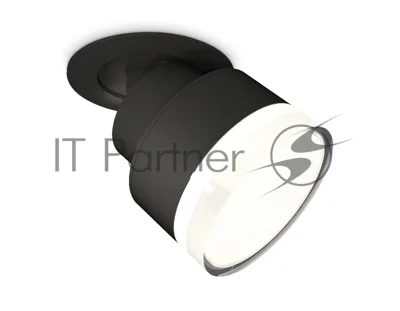 Светильник Ambrella Light XM8102528 SBK/FR/CL черный песок/белый матовый/прозрачный GX53 (A2242, A2106, C8102, N8399)