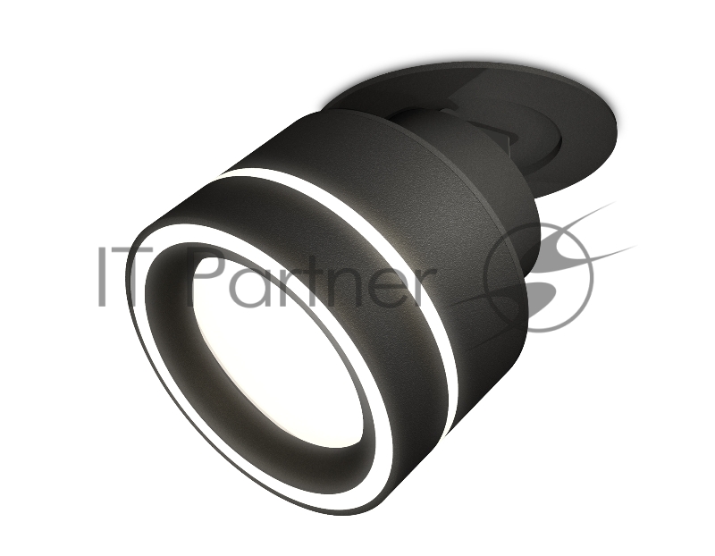 Светильник Ambrella Light XM8102523 SBK/FR черный песок/белый матовый GX53 (A2242, A2106, C8102, N8434)