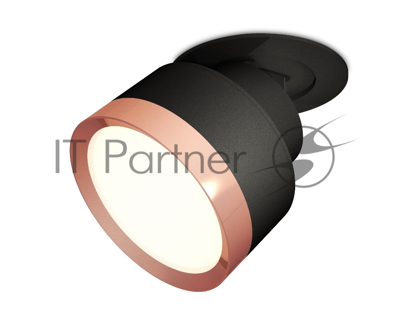 Светильник Ambrella Light XM8102503 SBK/PPG черный песок/золото розовое полированное GX53 (A2242, A2106, C8102, N8126)