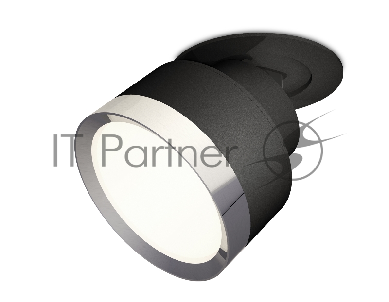 Светильник Ambrella Light XM8102501 SBK/PSL черный песок/серебро полированное GX53 (A2242, A2106, C8102, N8118)