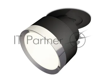 Светильник Ambrella Light XM8102501 SBK/PSL черный песок/серебро полированное GX53 (A2242, A2106, C8102, N8118)