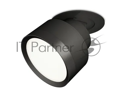 Светильник Ambrella Light XM8102500 SBK/PBK черный песок/черный полированный GX53 (A2242, A2106, C8102, N8113)