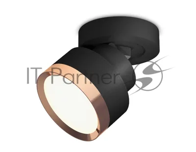 Светильник Ambrella Light XM8102005 SBK/PPG черный песок/золото розовое полированное GX53 (A2229, A2106, C8102, N8126)