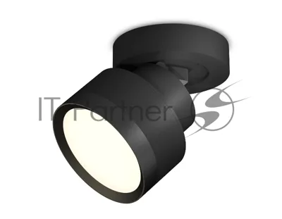 Светильник Ambrella Light XM8102002 SBK/PBK черный песок/черный полированный GX53 (A2229, A2106, C8102, N8113)
