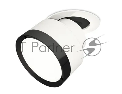 Светильник Ambrella Light XM8101501 SWH/PBK белый песок/черный полированный GX53 (A2241, A2105, C8101, N8113)