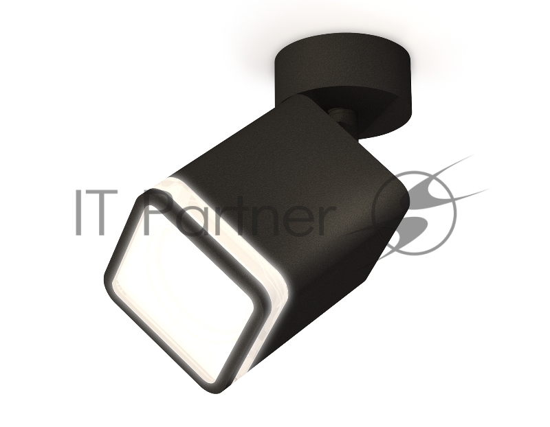 Светильник Ambrella Light XM7813021 SBK/FR черный песок/белый матовый MR16 GU5.3 (A2210, C7813, N7751)