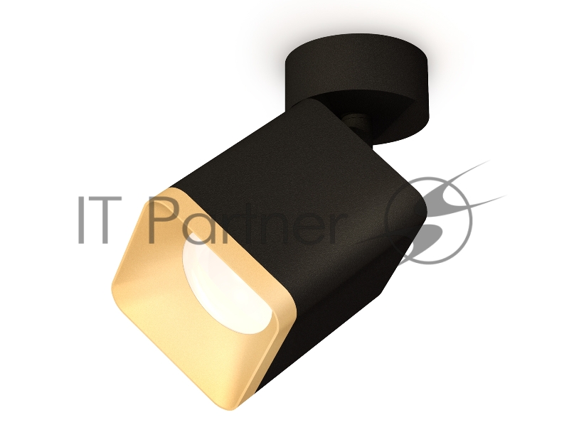 Светильник Ambrella Light XM7813004 SBK/SGD черный песок/золото песок MR16 GU5.3 (A2210, C7813, N7704)