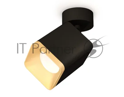 Светильник Ambrella Light XM7813004 SBK/SGD черный песок/золото песок MR16 GU5.3 (A2210, C7813, N7704)