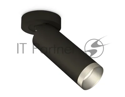 Светильник Ambrella Light XM6343203 SBK/MCH черный песок/хром матовый MR16 GU5.3 (A2229, C6343, N6133)