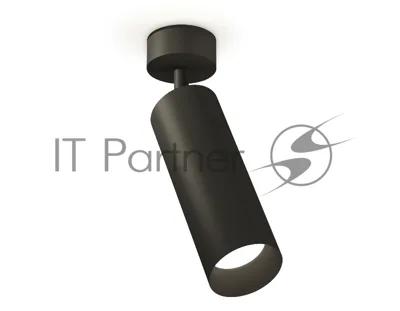 Светильник Ambrella Light SBK/PBK черный песок/черный полированный MR16 GU5.3 (A2210, C6343, N6131)