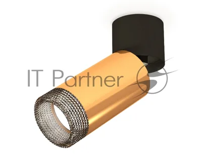 Светильник Ambrella Light PYG/BK/BK золото желтое полированное/черный/тонированный (A2221, C6327, N6151)