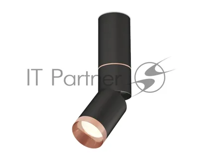 Светильник Ambrella Light XM6313145 SBK/PPG черный песок/золото розовое полированное MR16 GU5.3