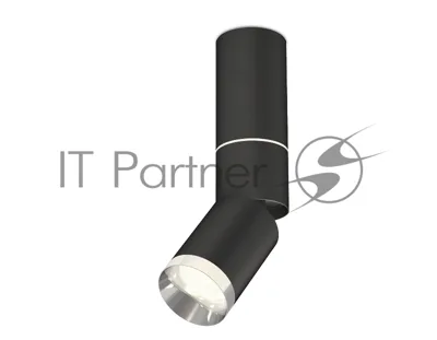 Светильник Ambrella Light XM6313100 SBK/PSL черный песок/серебро полированное MR16 GU5.3 (C6323, A2060, A2221, C6313, N6132)