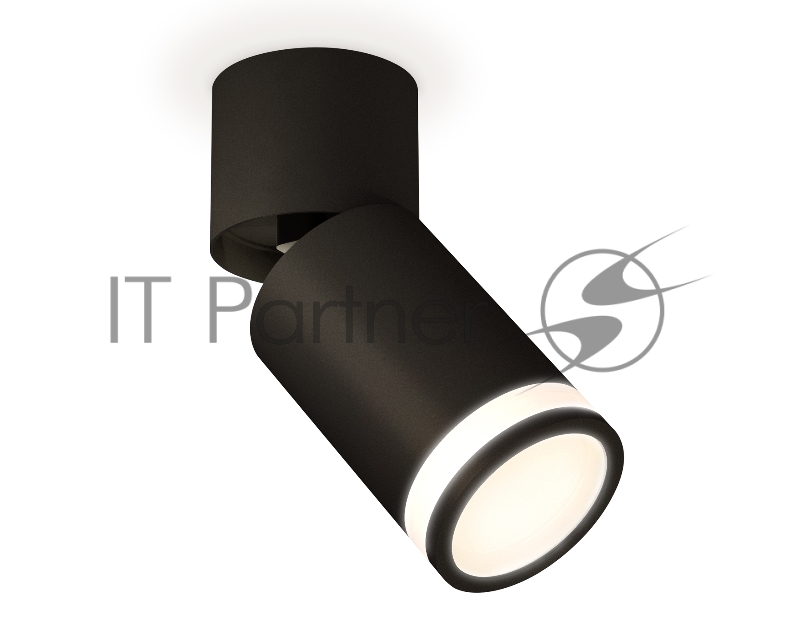 Светильник Ambrella Light XM6313084 SBK/BK/FR черный песок/черный/белый матовый MR16 GU5.3 (A2221, C6313, N6221)